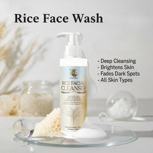 rice face wash benefits