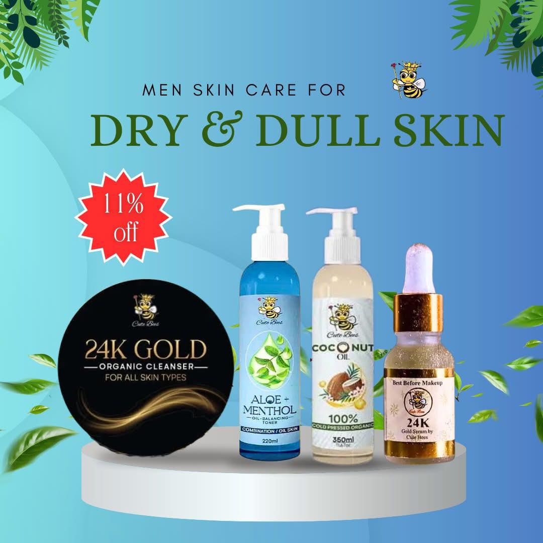 Men Skin care for dry & Dull skin