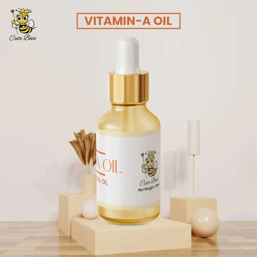 Vitamin-A Oil / 10-Ml for skin, face, hair- Cutebees