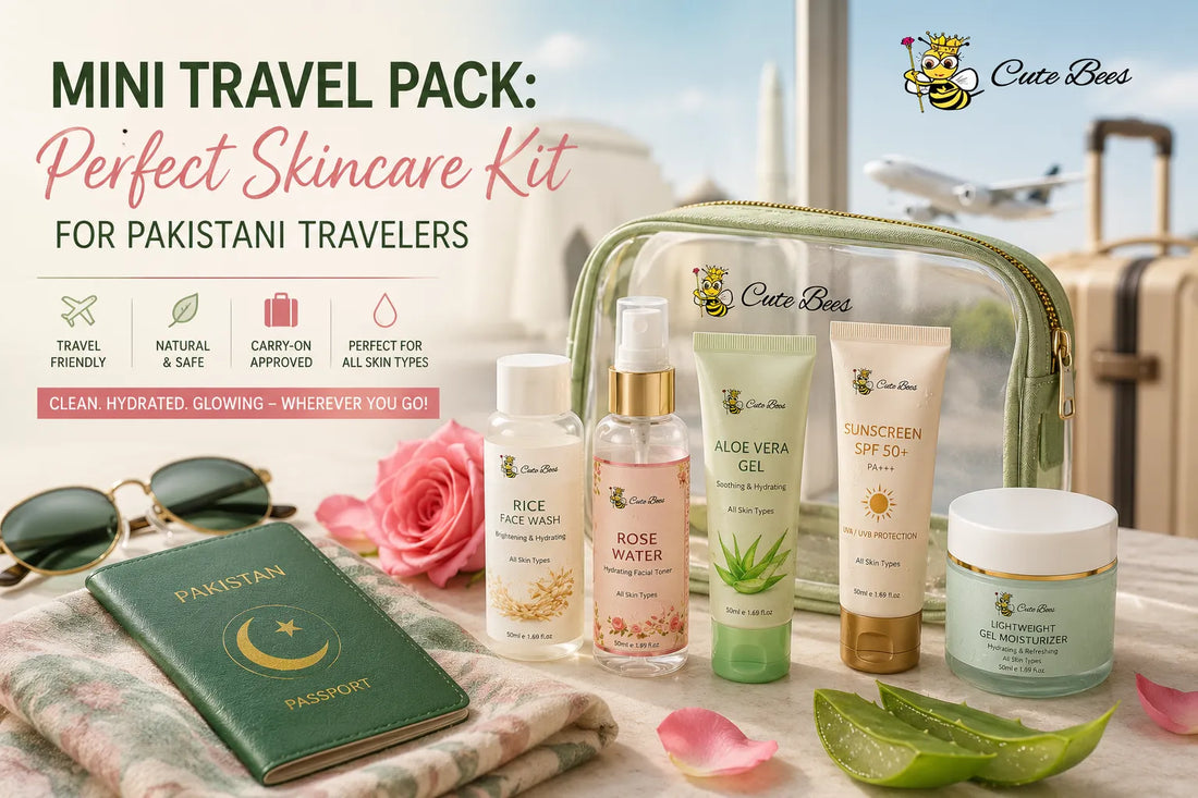 Mini Travel Pack Perfect Skincare Kit for Pakistani Travelers