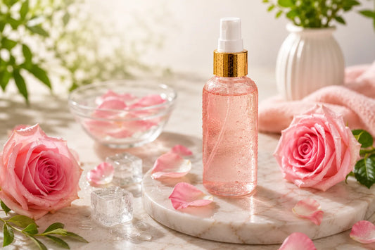 Rose Water Benefits for Oily & Sensitive Skin in Heat