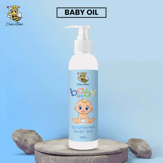 Baby Oil - 120-Ml - Cutebees
