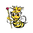 Cute Bees by Sadia logo