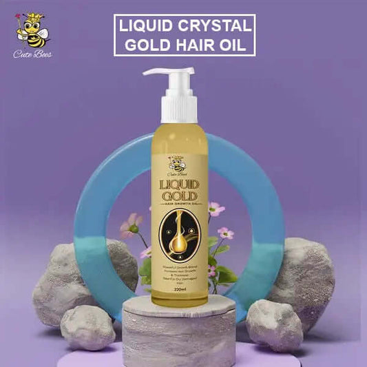 Liquid Crystal Gold Hair Oil My Store