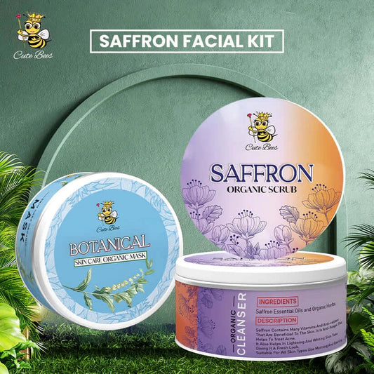 Saffron Facial Kit - Cutebees
